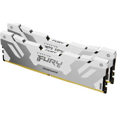  '  ' DDR5 64GB (2x32GB) 6000 MHz Renegade White Kingston Fury (ex.HyperX) (KF560C32RWK2-64) -  3