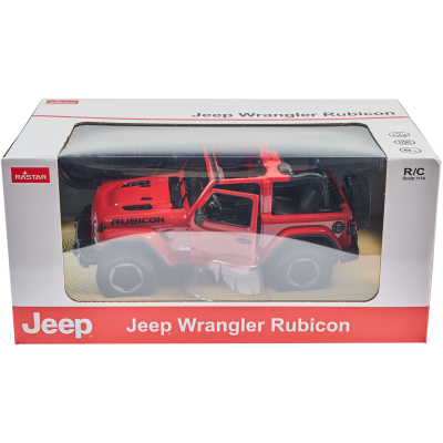   Rastar JEEP Wrangler Rubicon 1:14  (79460 red) -  10