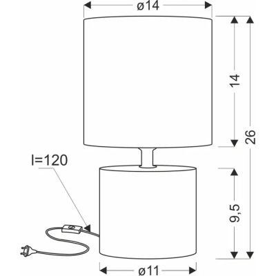   Candellux 41-24398 DINA (41-24398) -  3