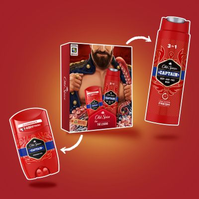   Old Spice Dark Captain    3--1 250  +   50  (8700216131735) -  3