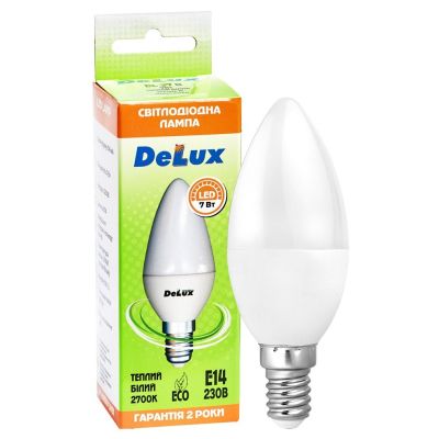  Delux BL37B 7 2700K 220 E14 (90011754) -  3