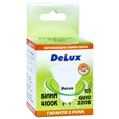  Delux GU10A 7 4100K 220 GU10 (90020565) -  2