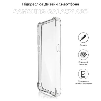     BeCover Samsung Galaxy A05 SM-A055 Clear (710086) -  6