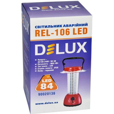  Delux REL-106 84 LED 4W (90020136) -  3