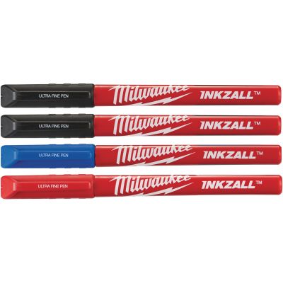   Milwaukee Fine Tip INKZALL , , , , 4 (48223165) -  1