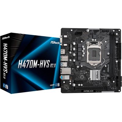   ASRock H470M-HVS R2.0 -  1