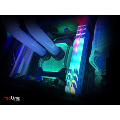  '  ' DDR5 32GB (2x16GB) 6800 MHz Redline RGB White Mushkin (MLB5C680BGGP16GX2) -  7