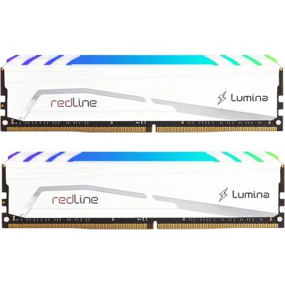     DDR5 32GB (2x16GB) 6800 MHz Redline RGB White Mushkin (MLB5C680BGGP16GX2) -  1