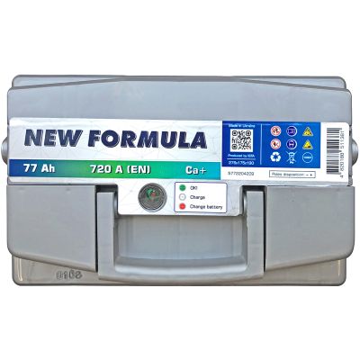   NEW FORMULA 77Ah  (-/+) 720EN (5772204209) -  3