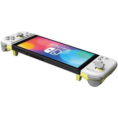  Hori Split Pad Compact (Light Grey x Yellow) for Nintendo (NSW-373U) -  2