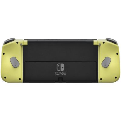  Hori Split Pad Compact (Light Grey x Yellow) for Nintendo (NSW-373U) -  4