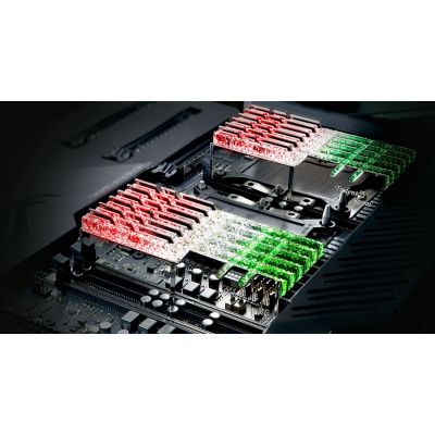     DDR4 64GB (2x32GB) 3600 MHz TridentZ RGB Royal Silver G.Skill (F4-3600C18D-64GTRS) -  4