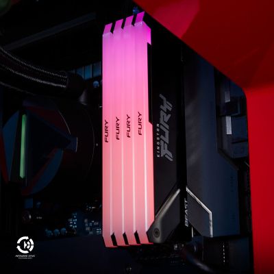  '  ' DDR4 16GB 3200 MHz Beast RGB Kingston Fury (ex.HyperX) (KF432C16BB2A/16) -  8