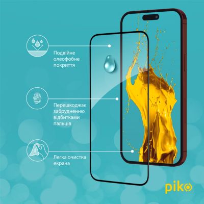   Piko Full Glue Apple iPhone 15 Pro (1283126575464) -  5