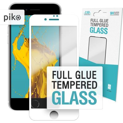   Piko Full Glue Apple iPhone SE 2020 white (1283126502927) -  1