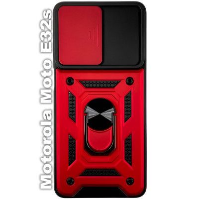     BeCover Military Motorola Moto E32s Red (709971) -  1