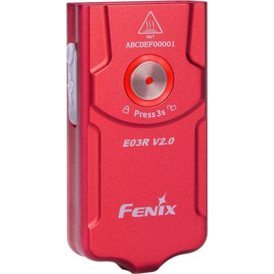 ˳ Fenix E03R V2.0 Red (E03RV20RED) -  3