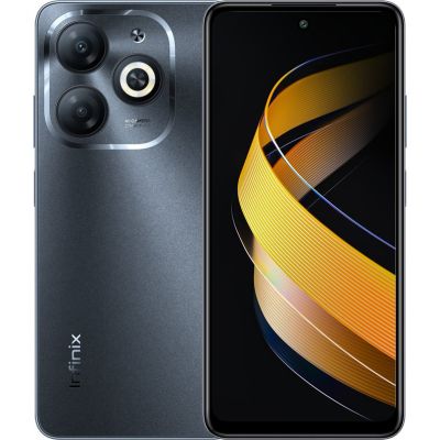   Infinix Smart 8 4/64Gb Timber Black (4894947010422) -  1