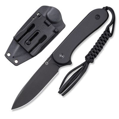 ͳ Civivi Fixed Blade Elementum Black Blade G10 (C2105A) -  5