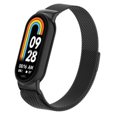     Armorstandart Milanese Magnetic Band  Xiaomi Mi Band 8 Black (ARM69916) -  1