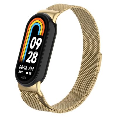     Armorstandart Milanese Magnetic Band  Xiaomi Mi Band 8 Gold (ARM69919) -  1