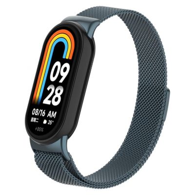     Armorstandart Milanese Magnetic Band  Xiaomi Mi Band 8 Titanium Grey (ARM69918) -  1