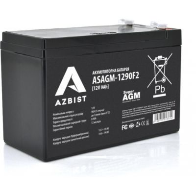       AZBIST 12V 9Ah Super AGM (ASAGM-1290F2) -  1