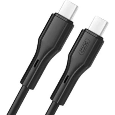   USB-C to USB-C 1.0m NB-Q231B 60W Black XO (NB-Q231B-BK) -  2