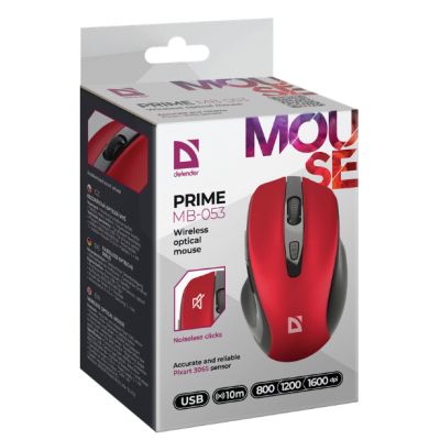  Defender Prime MB-053 Silent Wireless Red (52052) -  5