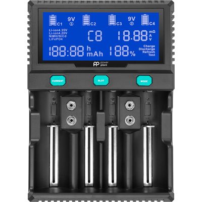     PowerPlant PP-A4 (Ni-MH,Cd,Li-ion,LiFePO4 / input AC 100V-240V DC 12V) (AA620173) -  1