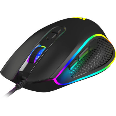  Modecom Veles Volcano RGB USB Black (M-MC-VELES-100) -  1