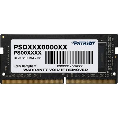 ' SO-DIMM, DDR4, 16Gb, 2666 MHz, Patriot, 1.2V, CL19 (PSD416G266681S) -  1