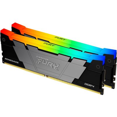     DDR4 64GB (2x32GB) 3600 MHz FURY Renegade RGB Kingston Fury (ex.HyperX) (KF436C18RB2AK2/64) -  2