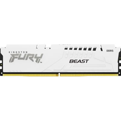     DDR5 16GB 5600 MHz FURY Beast White Kingston Fury (ex.HyperX) (KF556C40BW-16) -  1