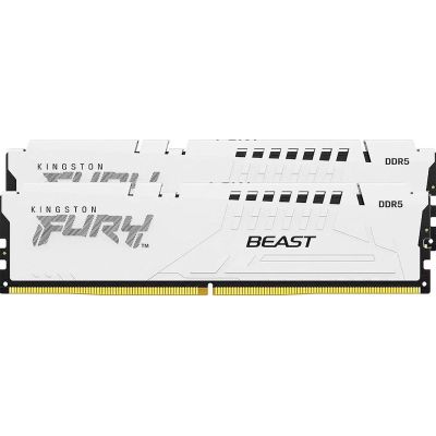  '  ' DDR5 32GB (2x16GB) 6000 MHz FURY Beast White Kingston Fury (ex.HyperX) (KF560C40BWK2-32) -  3