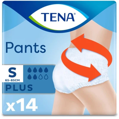    Tena Pants Plus S 14 (7322541773346) -  2