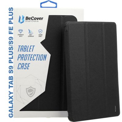    BeCover Smart Case Samsung Tab S9 Plus (SM-X810/SM-X816)/S9 FE Plus (SM-X610/SM-X616) 12.4" Black (709895) -  1