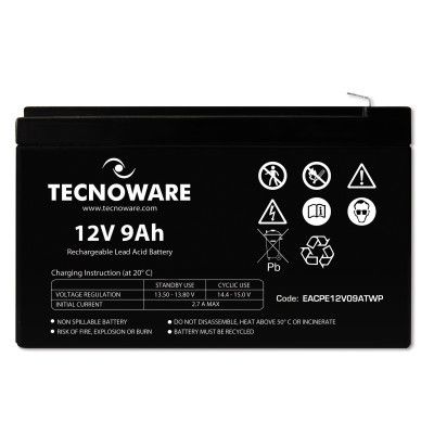       TECNOWARE 12V-9Ah (EACPE12V09ATWP) -  2