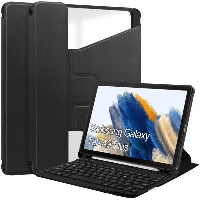    BeCover Keyboard 360 Rotatable Samsung Tab A9 Plus SM-X210/SM-X215/SM-X216 11.0" Black (710329) -  1