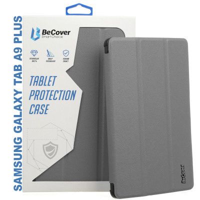    BeCover Flexible TPU Mate Samsung Tab A9 Plus SM-X210/SM-X215/SM-X216 11.0" Grey (710344) -  1