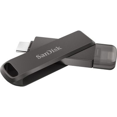 USB   SanDisk 256GB iXpand Luxe USB-C/Lightning (SDIX70N-256G-GN6NE) -  2