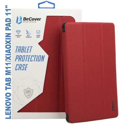    BeCover Smart Case Lenovo Tab M11 (2024) TB-TB330FU/Xiaoxin Pad 11 (2024) 11" Red Wine (710458) -  1