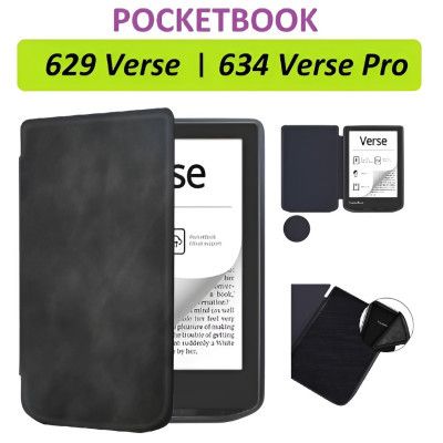     BeCover Smart Case PocketBook 629 Verse / 634 Verse Pro 6" Black (710450) -  7