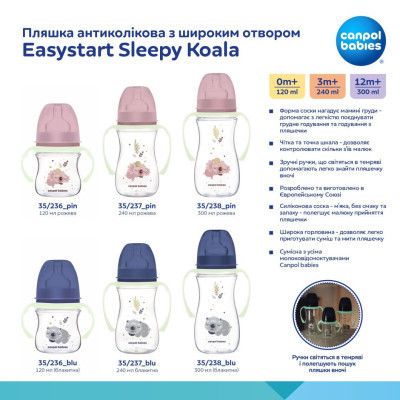    Canpol babies Easystart Sleepy Koala 240   (35/237_blu) -  4