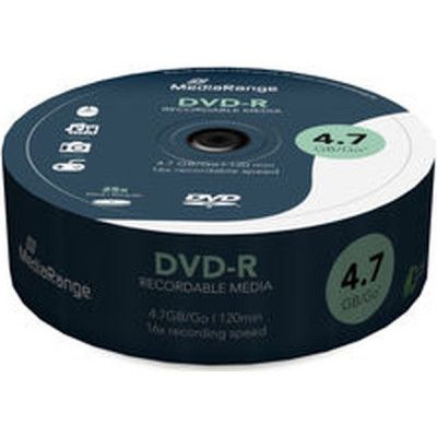  DVD Mediarange DVD-R 4.7GB 120min 16x speed, Cake 25 (MR403) -  2