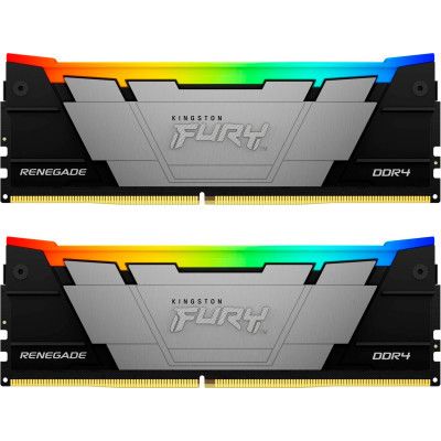  '  ' DDR4 16GB (2x8GB) 3200 MHz Renegate RGB Kingston Fury (ex.HyperX) (KF432C16RB2AK2/16) -  1