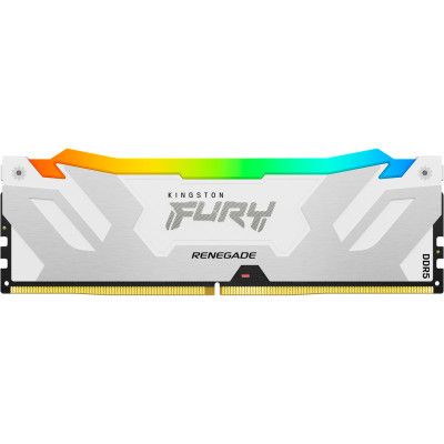     DDR5 32GB 6400 MHz Renegade RGB White Kingston Fury (ex.HyperX) (KF564C32RWA-32) -  1