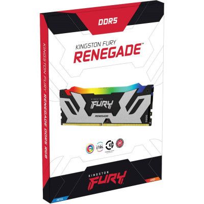     DDR5 32GB (2x16GB) 6800 MHz Renegade RGB XMP Kingston Fury (ex.HyperX) (KF568C36RSAK2-32) -  4