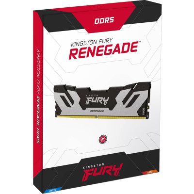  '  ' DDR5 32GB (2x16GB) 6800 MHz Renegade Silver XMP Kingston Fury (ex.HyperX) (KF568C36RSK2-32) -  6