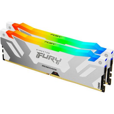     DDR5 32GB (2x16GB) 7600 MHz Renegade RGB White XMP Kingston Fury (ex.HyperX) (KF576C38RWAK2-32) -  2